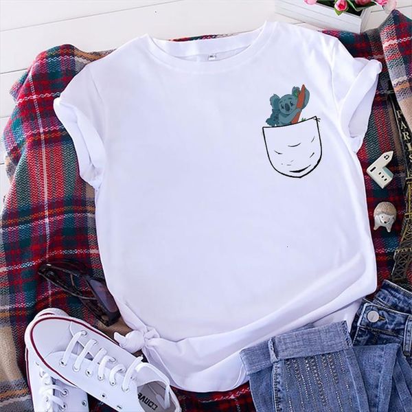 and women summer mens t shirt short sleeve oversized beautiful koala casual print neck lady shirts, White;black
and women summer mens t shirt short sleeve oversized beautiful koala casual print neck lady shirts, White;black