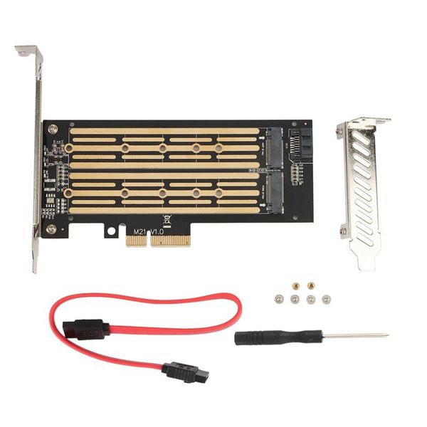 computer cables & connectors m.2 nvme sata ngff adapter ssd to pcie riser card key m+b with cable pci 3.0 m2 expansion dual disk
computer cables & connectors m.2 nvme sata ngff adapter ssd to pcie riser card key m+b with cable pci 3.0 m2 expansion dual disk