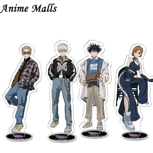 keychains anime jujutsu kaisen acrylic height of 16 cm figure stand model plate desk decor cosplay xmas keychain, Silver
keychains anime jujutsu kaisen acrylic height of 16 cm figure stand model plate desk decor cosplay xmas keychain, Silver