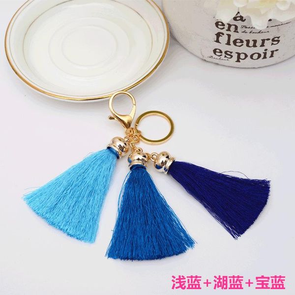 keychains korean manufacturers selling 3 color silk tassel keychain jinzhong fringed hair ball car key buckle, Silver
keychains korean manufacturers selling 3 color silk tassel keychain jinzhong fringed hair ball car key buckle, Silver