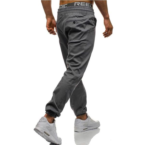 men's pants european and american tethered elastic waistband small feet casual mid-waist loose for summer outdoor sport, Black
men's pants european and american tethered elastic waistband small feet casual mid-waist loose for summer outdoor sport, Black
