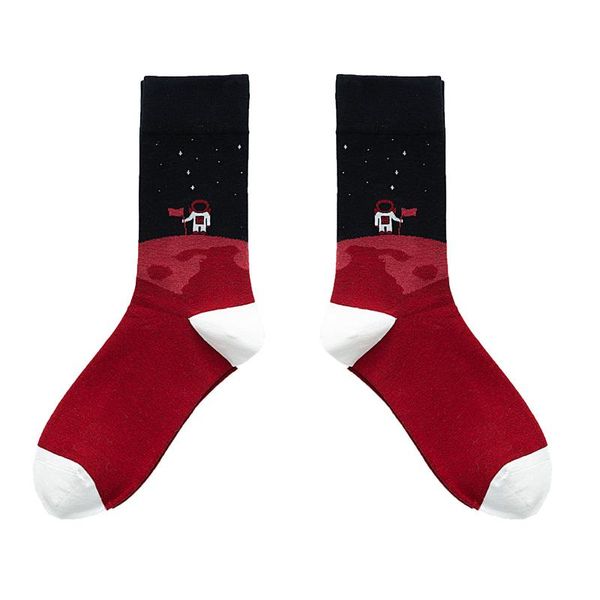 men's socks 1 pair painting style men cotton harajuku man with print fashion size 36-44, Black
men's socks 1 pair painting style men cotton harajuku man with print fashion size 36-44, Black