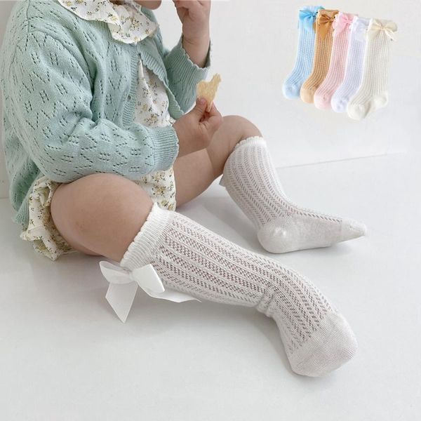 socks baby girls knee high with bow toddler solid kids princess breathable mesh spanish style accessories, Pink;yellow
socks baby girls knee high with bow toddler solid kids princess breathable mesh spanish style accessories, Pink;yellow