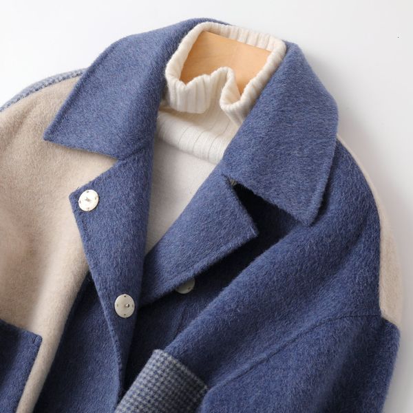 jacket mozuleva double cashmere winter wool coat for vintage korean fashion women short woolen jackets, Black;brown
jacket mozuleva double cashmere winter wool coat for vintage korean fashion women short woolen jackets, Black;brown