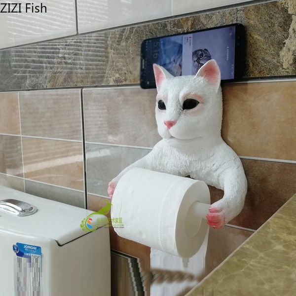 toilet tissue holder wall-mounted cute animal bathroom seamless storage creative cat box home paper holders
toilet tissue holder wall-mounted cute animal bathroom seamless storage creative cat box home paper holders