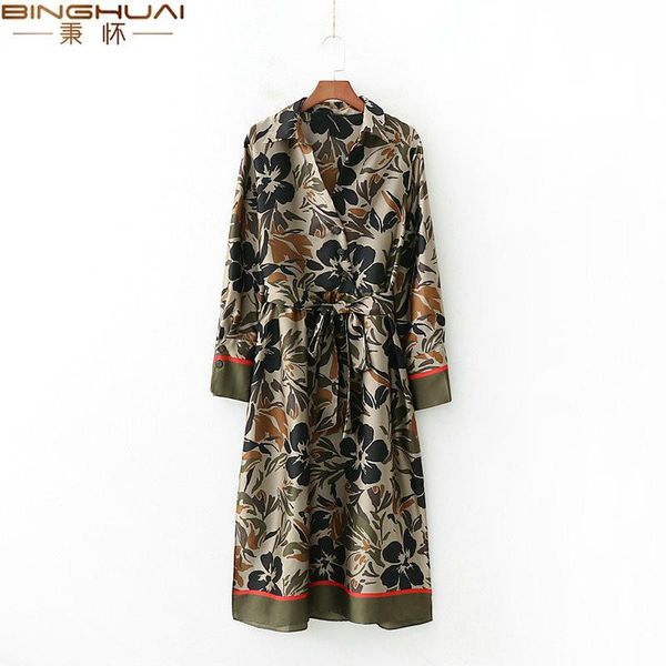 casual dresses dress fashion women midi floral shirt with belt turn down collar long sleeve side open ladies vintage, Black;gray
casual dresses dress fashion women midi floral shirt with belt turn down collar long sleeve side open ladies vintage, Black;gray