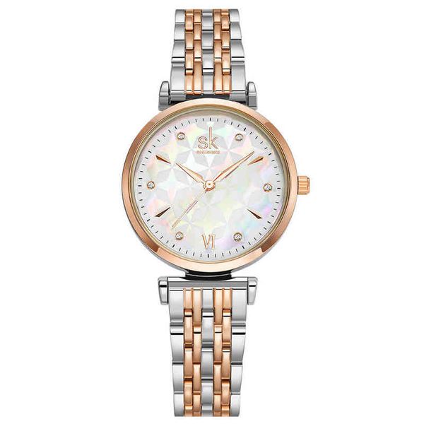 shengke brand luxury bracelet women watch rosegold wristwatch gift for women original design watch reloj mujer 220105, Slivery;brown
shengke brand luxury bracelet women watch rosegold wristwatch gift for women original design watch reloj mujer 220105, Slivery;brown