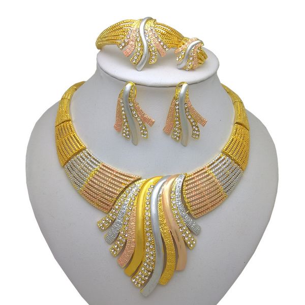 jewelry sets kingdom ma new indian multicolor bridal wedding crystal dubai gold big for women necklace earrings, Black
jewelry sets kingdom ma new indian multicolor bridal wedding crystal dubai gold big for women necklace earrings, Black