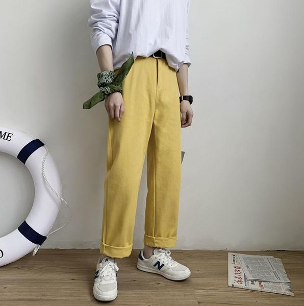 spring and summer youth korean solid color loose straight pants men's fashion wild casual m-3xl, Black
spring and summer youth korean solid color loose straight pants men's fashion wild casual m-3xl, Black