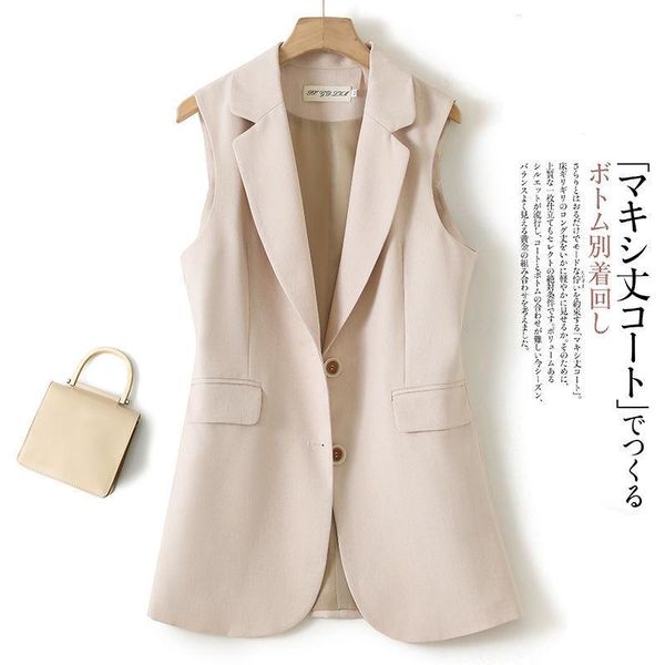 women's vests 2021 women spring vintage pockets vest female slim notched sleeveless single breasted lady casual solid suit waistcoat i8, Black;white
women's vests 2021 women spring vintage pockets vest female slim notched sleeveless single breasted lady casual solid suit waistcoat i8, Black;white