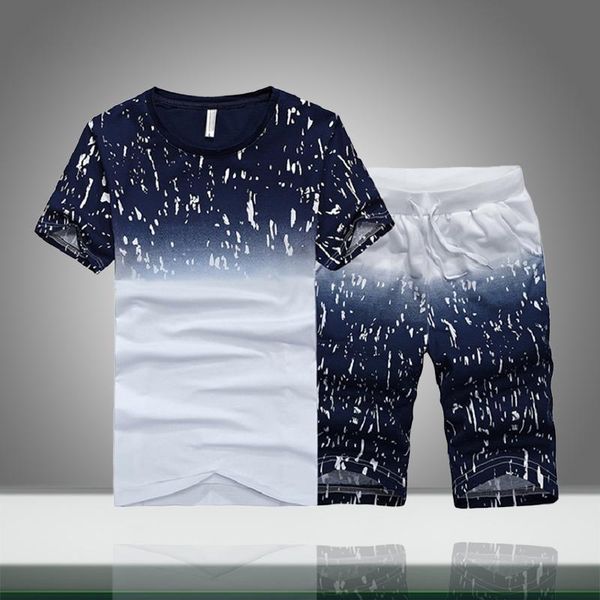 casual men tracksuit sets summer solid patchwork slim fit mens sportswear jogger t-shirts+shorts two pieces sport suits clothing men's, Gray
casual men tracksuit sets summer solid patchwork slim fit mens sportswear jogger t-shirts+shorts two pieces sport suits clothing men's, Gray