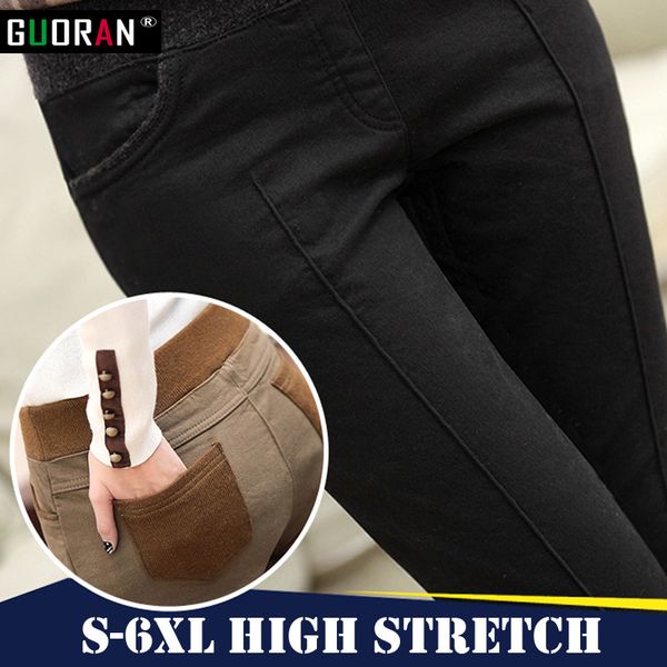 plus size 5xl 6xl women pants & capris elastic high waist skinny thicken warm work pencil pants female trousers pantalon femme 210519, Blue
plus size 5xl 6xl women pants & capris elastic high waist skinny thicken warm work pencil pants female trousers pantalon femme 210519, Blue