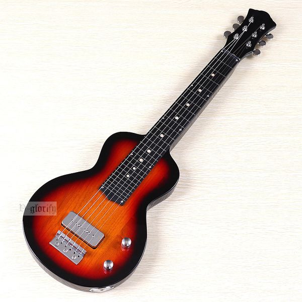 sunburst color 6 strings 34 inch electric guitar okoume wood body neck through hawaii mini flat for travel
sunburst color 6 strings 34 inch electric guitar okoume wood body neck through hawaii mini flat for travel