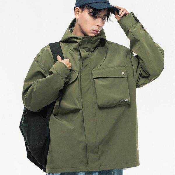 men's jackets 2021 autumn and winter japanese retro loose hooded jacket men casual tooling korean clothes, Black;brown
men's jackets 2021 autumn and winter japanese retro loose hooded jacket men casual tooling korean clothes, Black;brown