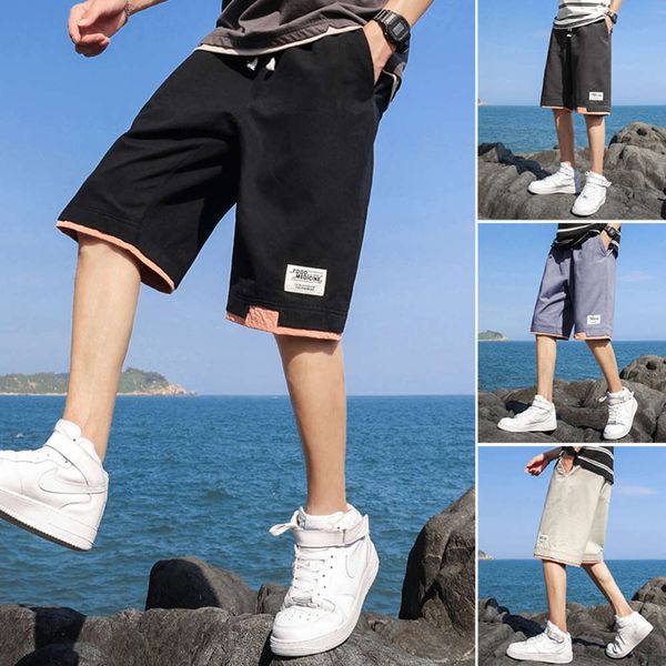 shorts shorts men's trend loose summer wear capris thin casual pants under cotton, White;black
shorts shorts men's trend loose summer wear capris thin casual pants under cotton, White;black