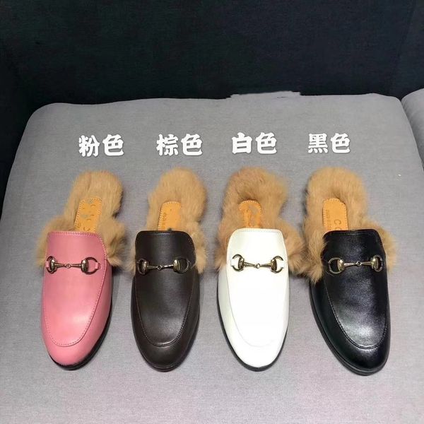 wear flat bottomed hairy g autumn winter muller real rabbit hair dew and lazy man drag luxurysss designersss shoes yw, Black
wear flat bottomed hairy g autumn winter muller real rabbit hair dew and lazy man drag luxurysss designersss shoes yw, Black