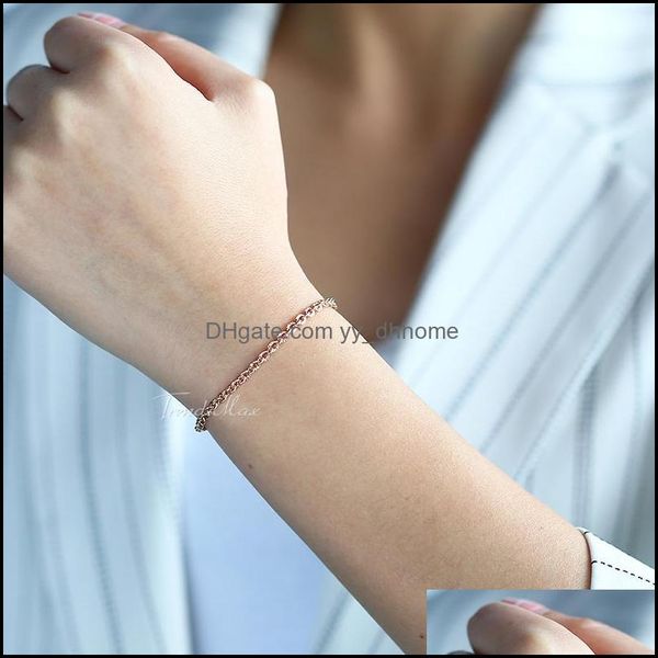 link, jewelrylink, chain round rolo link bracelet for women girl rose gold bracelets woman jewelry valentines gifts m hgb395 drop delivery 2, Black
link, jewelrylink, chain round rolo link bracelet for women girl rose gold bracelets woman jewelry valentines gifts m hgb395 drop delivery 2, Black