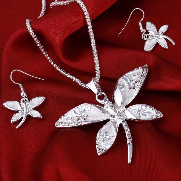 jewelry sets luxury designer bracelet fashion dragonfly gold silver color cute animal shape snake chain pendant necklace drop earrings, Black
jewelry sets luxury designer bracelet fashion dragonfly gold silver color cute animal shape snake chain pendant necklace drop earrings, Black