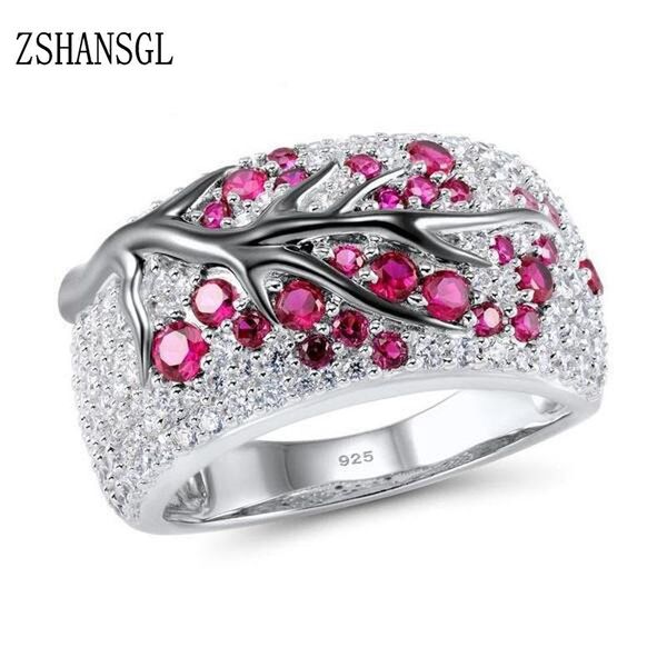 wedding rings romantic silver filled for women created hiny pink tree cz ladies ring 925 sterling party fashion chic jewelry gift, Slivery;golden
wedding rings romantic silver filled for women created hiny pink tree cz ladies ring 925 sterling party fashion chic jewelry gift, Slivery;golden