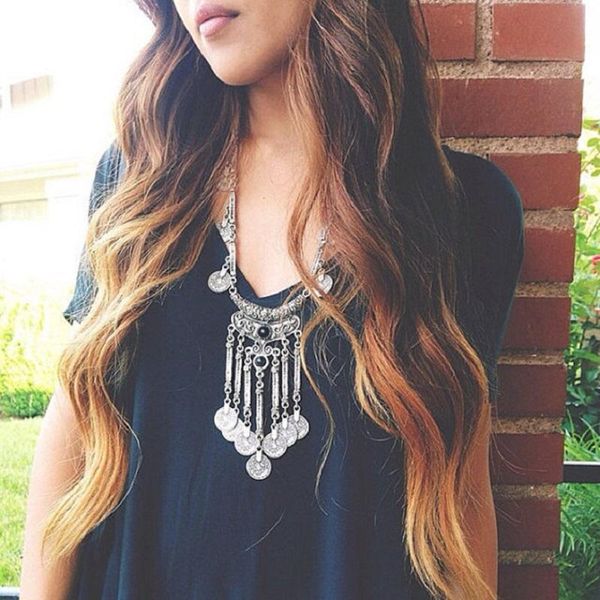 fashion gypsy boho jewelry vintage silver plated tassel long necklace maxi bohemian statement coin women pendant necklaces
fashion gypsy boho jewelry vintage silver plated tassel long necklace maxi bohemian statement coin women pendant necklaces