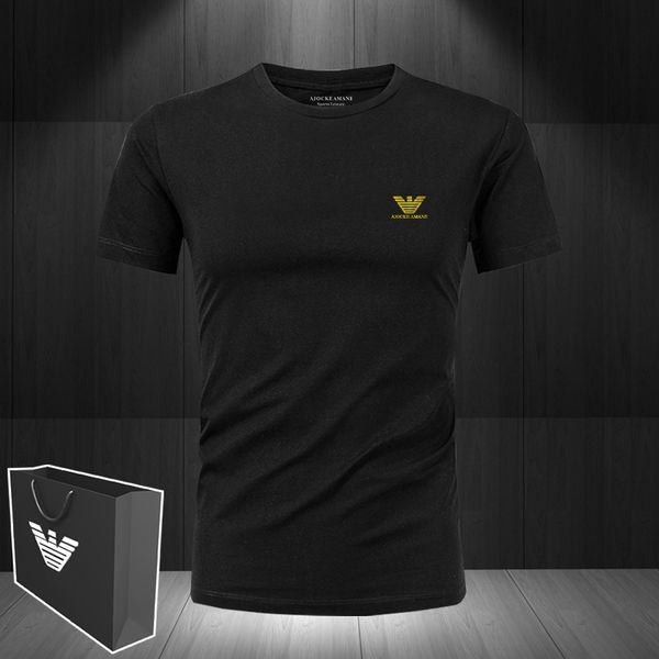 2021 new short sleeve t-shirt men's mercerized modal cotton fashion brand round neck slim bottomed top, White;black
2021 new short sleeve t-shirt men's mercerized modal cotton fashion brand round neck slim bottomed top, White;black