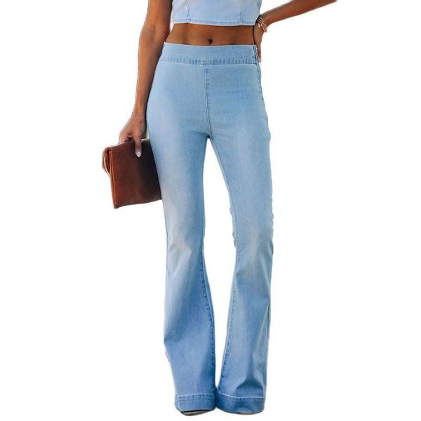 women's jeans blue flare women high waist casual side zipper denim trousers flared pants lady slim boot cut fall 2021 female
women's jeans blue flare women high waist casual side zipper denim trousers flared pants lady slim boot cut fall 2021 female