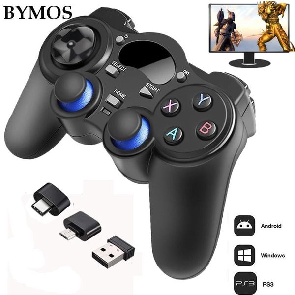 2.4 g controller gamepad android wireless joystick joypad with otg converter for ps3/smart phone tablet pc smart tv box game controllers & j
2.4 g controller gamepad android wireless joystick joypad with otg converter for ps3/smart phone tablet pc smart tv box game controllers & j