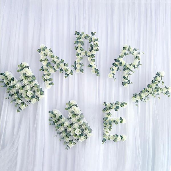 party decoration customized romantic wedding letter flower number rose eucalyptus birthday proposal background wall event
party decoration customized romantic wedding letter flower number rose eucalyptus birthday proposal background wall event