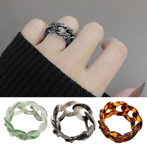 korea retro chic transparent aesthetic ring minimalist acrylic resin thin ring for women jewelry party gifts, Silver
korea retro chic transparent aesthetic ring minimalist acrylic resin thin ring for women jewelry party gifts, Silver