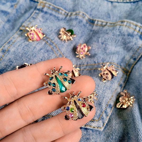 MHo cartoon colorful insect ladybug pins anti light clothing cartoon colorful insect ladybug crystal brooches diamondcrystal diamondbroo, Gray
MHo cartoon colorful insect ladybug pins anti light clothing cartoon colorful insect ladybug crystal brooches diamondcrystal diamondbroo, Gray