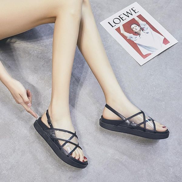 sandals summer for women's shoes 2021 beach woman flats platform sandles shoe slippers sliders breathable, Black
sandals summer for women's shoes 2021 beach woman flats platform sandles shoe slippers sliders breathable, Black