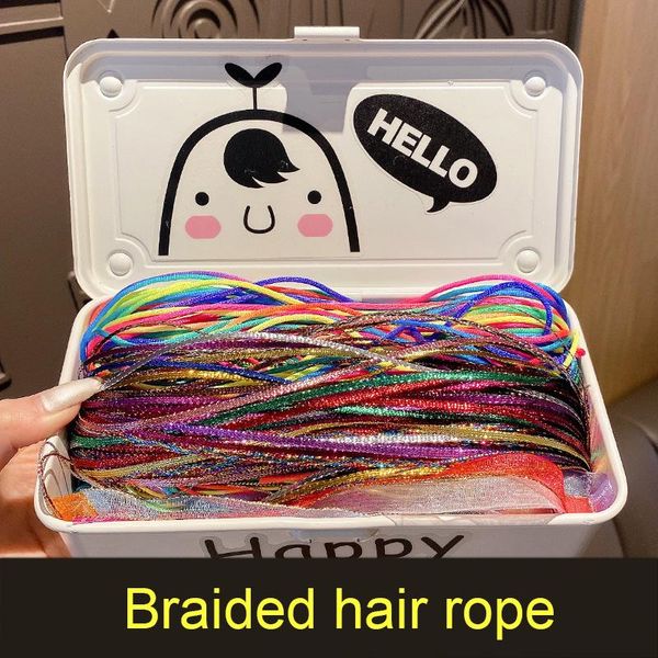 hair accessories 5-30pcs 90cm colorful knitting hip hop children's ribbons rope for girls women diy ponytail styling tool, Slivery;white
hair accessories 5-30pcs 90cm colorful knitting hip hop children's ribbons rope for girls women diy ponytail styling tool, Slivery;white