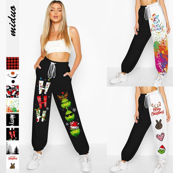 shirt women's christmas green hair monster digital impression loose tide mark harlan pants stretched waist, White
shirt women's christmas green hair monster digital impression loose tide mark harlan pants stretched waist, White