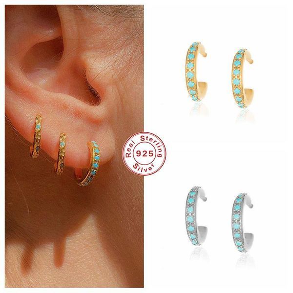aide boho turquoises stone small stud earrings for women wedding bohemian jewelry 925 sterling silver simple round gift, Golden;silver
aide boho turquoises stone small stud earrings for women wedding bohemian jewelry 925 sterling silver simple round gift, Golden;silver