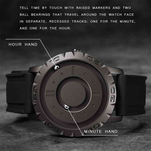 eutour original brand new magnetic pointer concept quartz watch men's watch fashion rubber strap 210407, Slivery;brown
eutour original brand new magnetic pointer concept quartz watch men's watch fashion rubber strap 210407, Slivery;brown