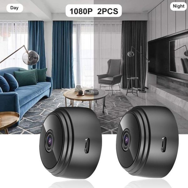 

wireless security remote control monitoring night baby motion detection camera 1080p hd mini ip wifi camcorders cameras