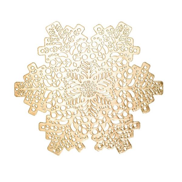 christmas pvc table mat tray snowflake hollow insulation western placemat american restaurant mats & pads
christmas pvc table mat tray snowflake hollow insulation western placemat american restaurant mats & pads