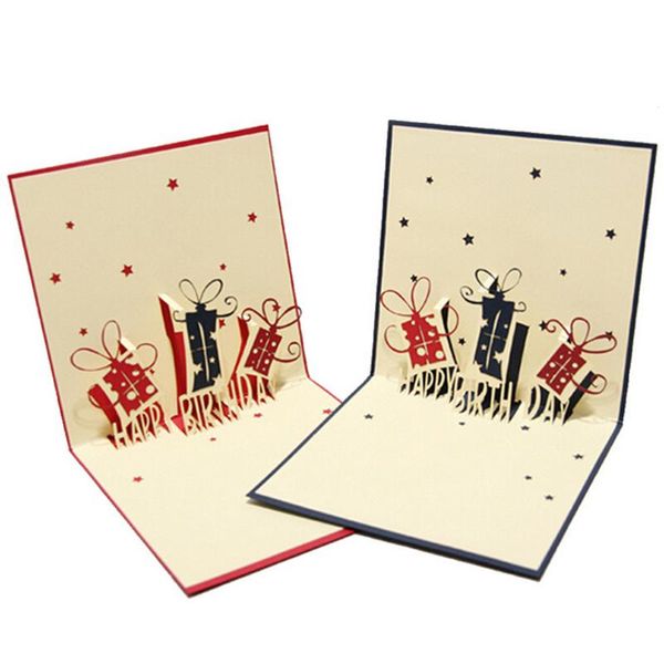 greeting cards (4 pieces/lot) happy birthday card 3d up gift box with envelope for party decoration souvenirs c7002
greeting cards (4 pieces/lot) happy birthday card 3d up gift box with envelope for party decoration souvenirs c7002