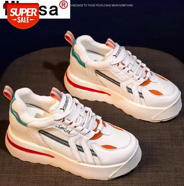 2021 spring new women's mesh breathable sneakers fashion shoes platform comfortable lace-up outdoor casual #dj34
2021 spring new women's mesh breathable sneakers fashion shoes platform comfortable lace-up outdoor casual #dj34