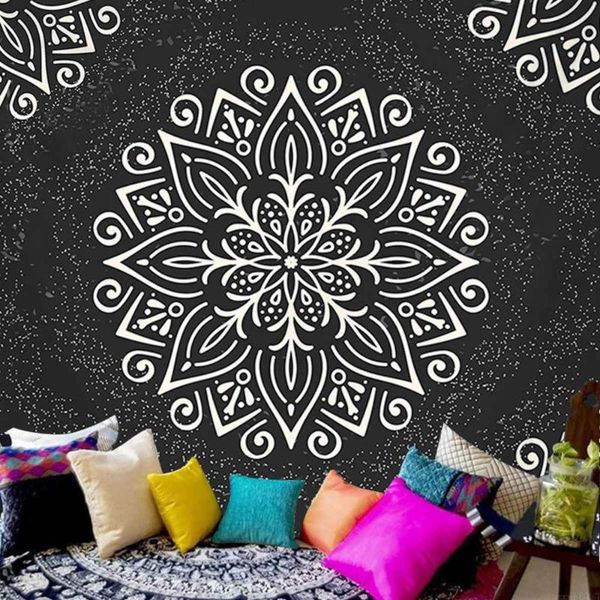 tapestries 1.5x1.5m mandala tapestry bohemian decor home wall hanging room witchcraft supplies
tapestries 1.5x1.5m mandala tapestry bohemian decor home wall hanging room witchcraft supplies