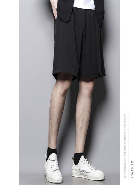 men's shorts summer fashion loose simple wide leg webbing design large size cool, White;black
men's shorts summer fashion loose simple wide leg webbing design large size cool, White;black