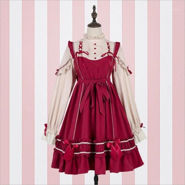 casual dresses royal fairy japanese soft sister princess lolita lace dress female ruffles stitching fake two pieces cute wq1673 factory, Black;gray
casual dresses royal fairy japanese soft sister princess lolita lace dress female ruffles stitching fake two pieces cute wq1673 factory, Black;gray