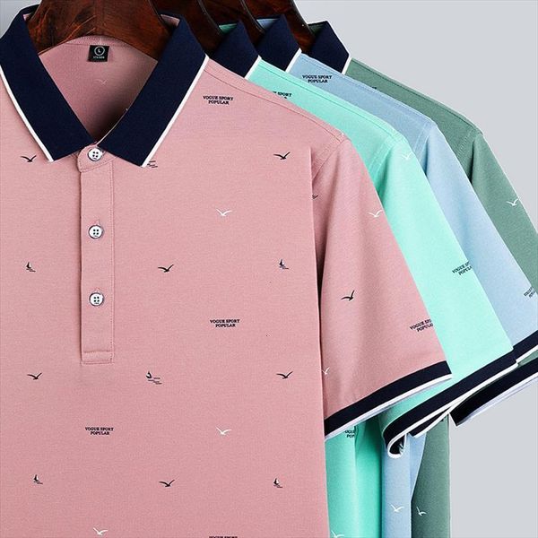 summer casual print shirt mens polo fashion short sleeve male brand clothes, White;black
summer casual print shirt mens polo fashion short sleeve male brand clothes, White;black