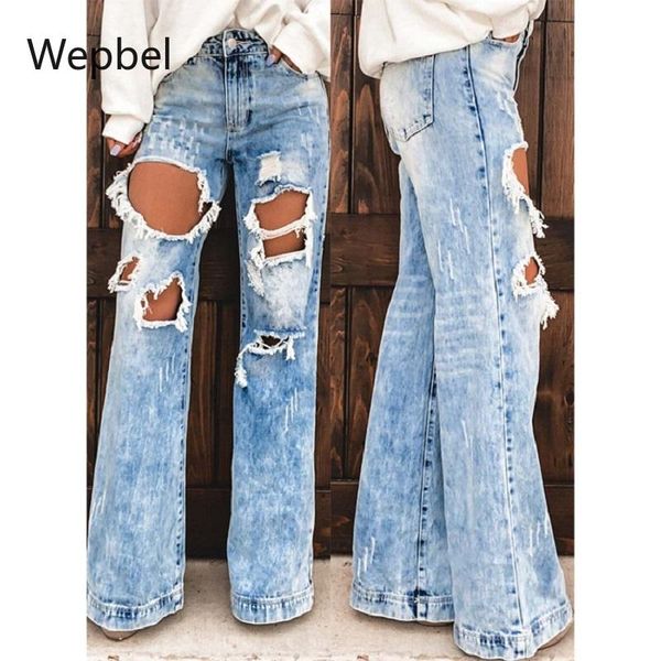 women's pants & capris jeans with holes ripped high wasit trousers plus size summer fashion female denim wide leg, Black;white
women's pants & capris jeans with holes ripped high wasit trousers plus size summer fashion female denim wide leg, Black;white