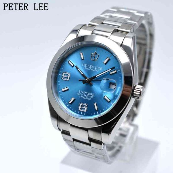 peter lee buy new men make fashion automatic mechanical clocks 40mm car date digital rvs clock, Slivery;brown
peter lee buy new men make fashion automatic mechanical clocks 40mm car date digital rvs clock, Slivery;brown