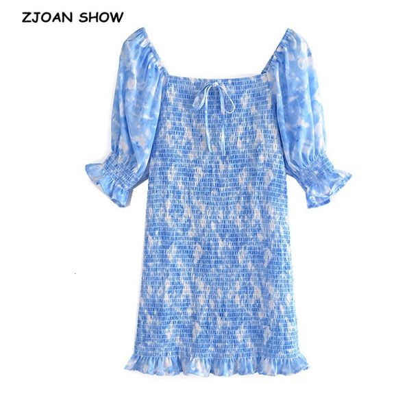 casual dresses 2021 holiday style square collar blue tie-dye print dress elegant puff sleeve elastic ruched short bodycon woman su, Black;gray
casual dresses 2021 holiday style square collar blue tie-dye print dress elegant puff sleeve elastic ruched short bodycon woman su, Black;gray