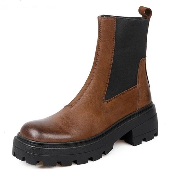 boots rasmeup 2021 genuine leather fashion slip-on smple ladies shoes square toe high heels ankle for woman autumn winter, Black
boots rasmeup 2021 genuine leather fashion slip-on smple ladies shoes square toe high heels ankle for woman autumn winter, Black