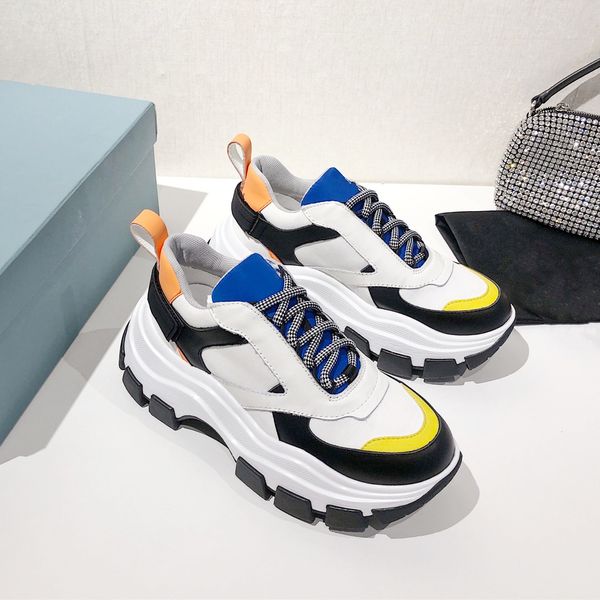 brand designer casual shoes leather fabric patchwork color thick soled old dad platform sneakers fashion men women c
brand designer casual shoes leather fabric patchwork color thick soled old dad platform sneakers fashion men women c