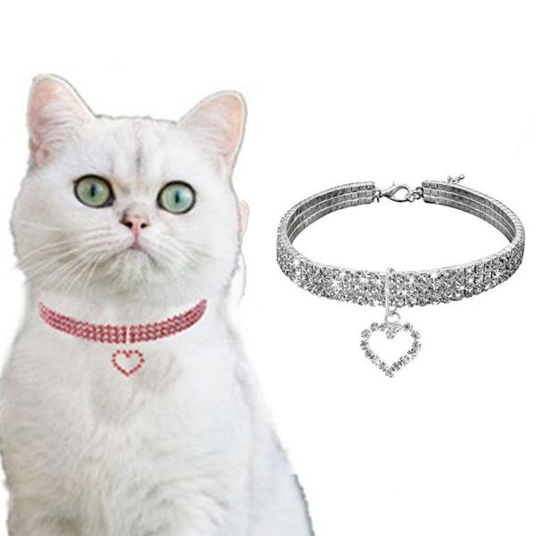 cat collars & leads adjustable dogs necklace elastic pet bling collar for cats/puppy crystal cats accessories
cat collars & leads adjustable dogs necklace elastic pet bling collar for cats/puppy crystal cats accessories