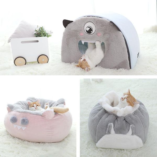 kennels & pens detachable monster cat nest creative round pet cute cartoon warm net red winter sleeping bag house
kennels & pens detachable monster cat nest creative round pet cute cartoon warm net red winter sleeping bag house